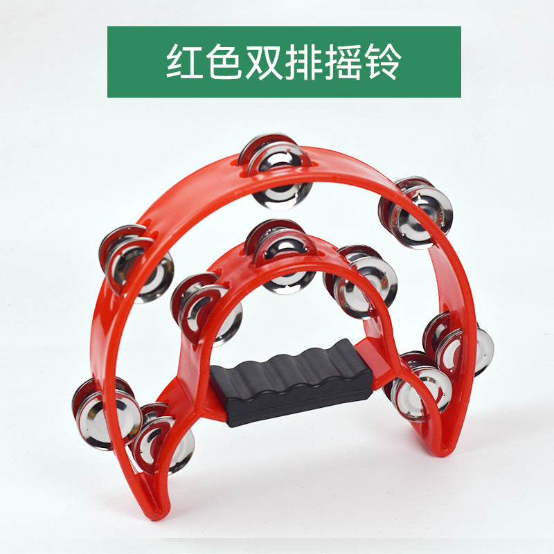 ktv摇铃铃鼓幼儿园老师用手摇铃乐器半圆手铃沙锤k歌拍掌成人响铃