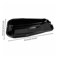 Oil Drain Pan Spill Resistant Design Oil Change Pan Parts Cleaning Tray for Workshop, Garage