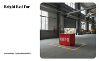 Thickened Steel Plate Fire Sand Box Anti-Rust Fire Extinguishing Sand Bin Firefighting Equipment Reinforced Construction for Industrial Workers, Property Managers, Business Owners, Gas Stations, Factories, Warehouses, Public Buildings