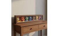 Lion Dance Decor Plaque Decorative Display Piece Framed Tabletop Art