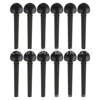 Oud Tuning Pegs with Fish Eye - Ebony Wood (12 Pack)