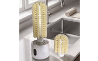 Handheld Electric Cup Brush Rechargeable Electric Bottle Brush Wireless Compact for Dorm Room, Office