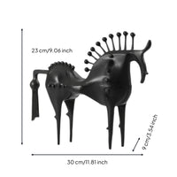 Horse Figurine Abstract Horse Statue Modern Decor for Art Lovers, Homeowners, Entryway