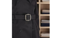 1/6 Scale Female Agent Coat High Intricate 1/6 Scale Outerwear Coat Female Figure Outfit Long-Lasting Cloth Material