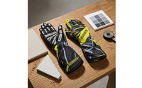 Full Finger Karting Gloves Extended Cuffs Karting Gloves Outer Seam Silicone Grip