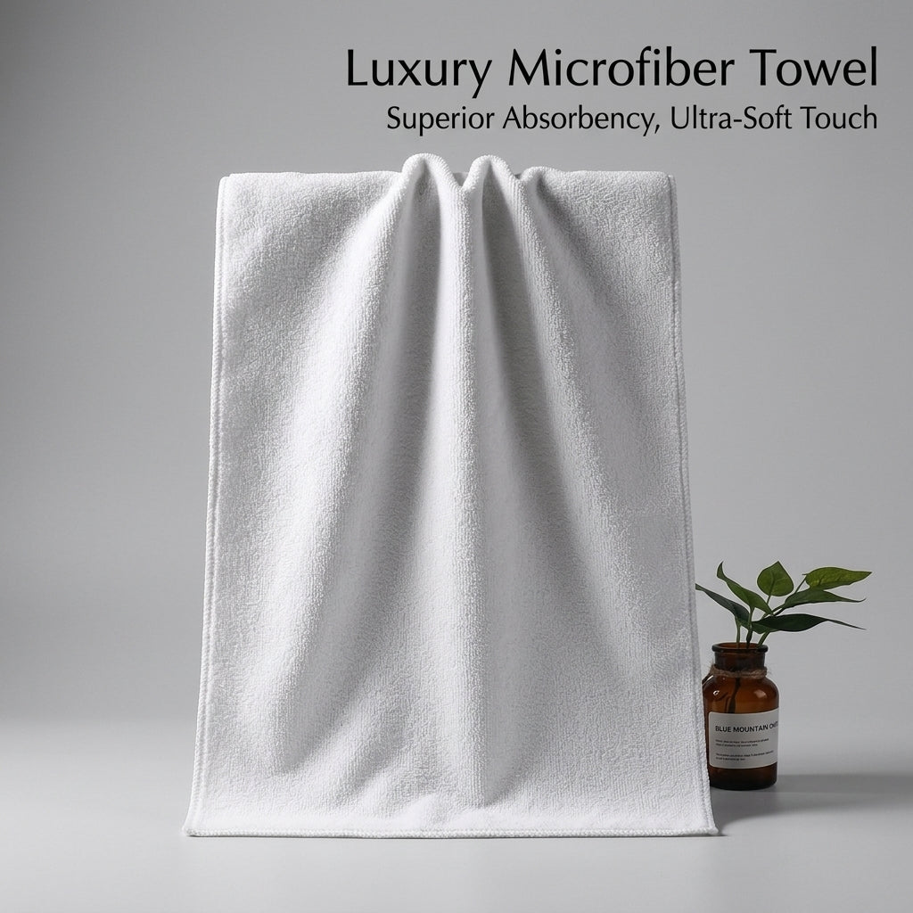 Microfiber Towel Wrap for Women, Super Absorbent Quick Drying Haircare Turban for Long Wet Curly, Post Wash Salon Customers Gray 400g