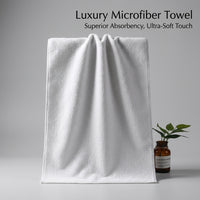 Microfiber Towel Wrap for Women, Super Absorbent Quick Drying Haircare Turban for Long Wet Curly, Post Wash Salon Customers Gray 400g