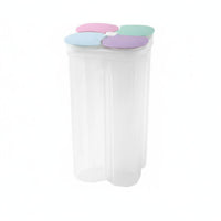 Sealed Food Storage Container Humidity-Proof Multi-Compartment Pantry Canister