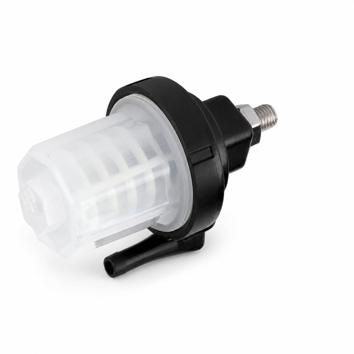 Disposable Fuel Filter with Clear Body 20 Micron Marine Outboard Fuel Filter Impact-Resistant for Boat Owners