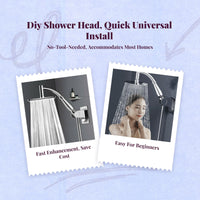 High-pressure handheld shower