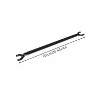 Metal Finish Rear Strut Bar Mounting Brackets Aluminum Strut Bar Clamp-Style Ends Car Part Chassis Reinforcement