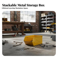 Handled Metal tool storage sturdyDuty Metal Tool carrier Rust Resistant for Home Office