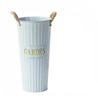 Flower Pail Vase Table Centerpiece Decor Piece Shabby Chic