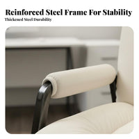 Adjustable Padded Lounger Soft Cushioning Foldable Cushioned Recliner Versatile Space-Saving for Indoor, Game Room, Bedroom
