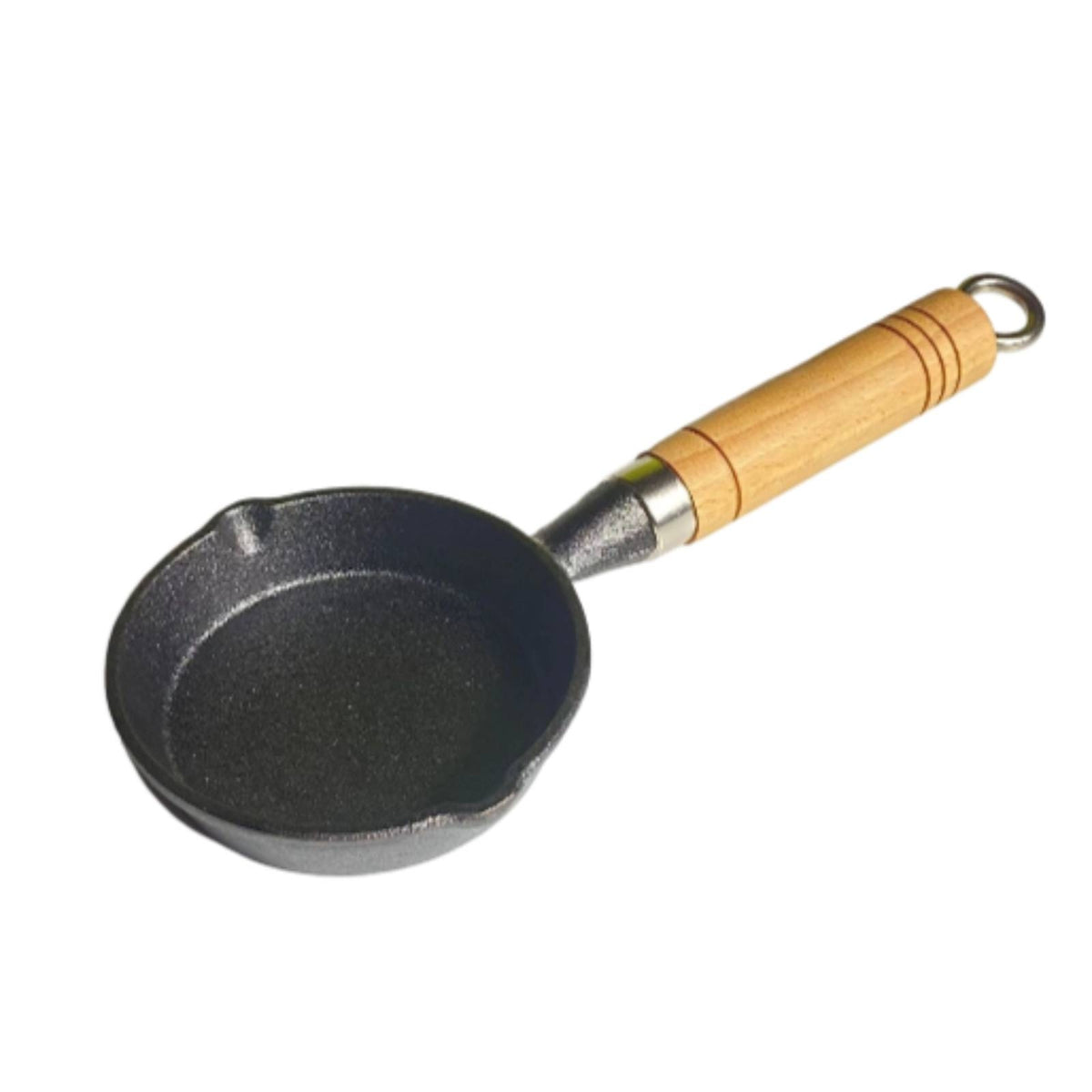 Heat-Resistant cast Iron Skillet Small Frying Pan Small Cast Iron Skillet Black Body