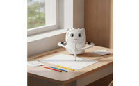 Guided Drawing Robot Educational Robot with Drawing Arm Screennon-Digital Toy Interactive for Children, Preschoolers, Toddlers, Playroom, Homeschool, Classroom