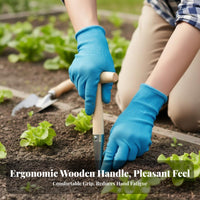 Garden T-Handle Hole Digger, Soil Auger, Planting, Fertilizing, Transplanting, Mud Land Tool