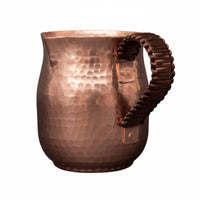 Copper Tea Pitcher Long-Lasting Drinkware Patina Finish for Milk Warming