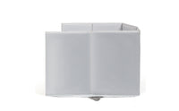 Portable Foldable Pet Litter Box Soft-Sided Collapsible Litter Box Easy to Clean Cat Toilet Sturdy for Camping