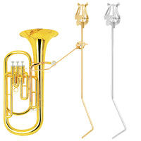 Portable Marching Lyre Sheet Music Holder with Sliding Adjustment