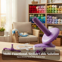 Electric Yarn Winder Fast Winding Automatic Ball Winder Machine for Crocheters