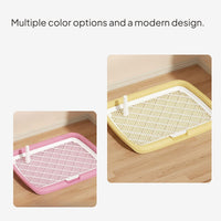 Indoor Dog Potty Tray, Easy Clean, Anti-Splash