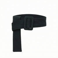Canvas Waist Belt with Alloy Buckle Fashionable Wide Canvas Belt Comfortable