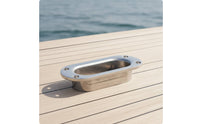 Marine Fairlead Polished Deck Fairlead Smooth for Boats, Decks, Sailors
