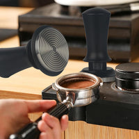 Adjustable Coffee Tamper with Scale and Constant Force, 53mm 7-Piece Set