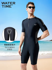 WaterTime 潜水服男士防晒夏季男款冲浪水母衣湿衣长袖长裤游泳衣