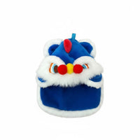 Lion Dance Hat Cosplay Furry Lion Headpiece Easy to Wear Cartoon Animal Hood