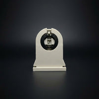 Tube Light Holder for PIN CONNECTOR T8 Fluorescent Lamp Holder, Single Unit for DIY Lighting Repair, Non-Shunted Copper Contacts