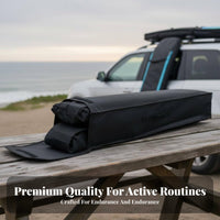 2 Pieces Soft Roof Rack Easy Installation Soft Roof Rack Pads Universal Car Top Carrier Portable Design Vehicle Luggage