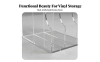 Acrylic Vinyl Album Holder Easy Reach Design 12 Inch Album Display Stand