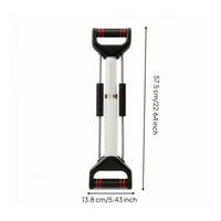 Spring Resistance Bar Handheld Chest and Arm Exerciser Upper Body Strength Arm Training for Home Gym