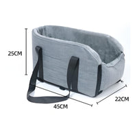 Middle Console Pet Nest Easy Installation Dog Console Car Seat Collapsible