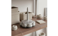 Effortless Rotation Rotating Yarn Holder Stable Base Rotating Yarn Spinner Space Saving Crafting Supply for Knitters, Crocheters, Crafters, Handmade Crafts, DIY Projects