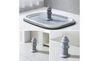 Compact Dog Toilet Urine Post Molded Urine Guide Post Long-Lasting Indoor Dog Potty Portable for Young Dogs