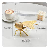 Bee Shaped Condiment Holder Novelty Bee Honey Jar Decorative