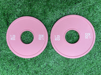 配重杠铃片调节小重量健身举重0.25kg 0.5公斤 1KG磅值精准小铃片