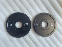 配重杠铃片调节小重量健身举重0.25kg 0.5公斤 1KG磅值精准小铃片