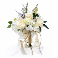 Artificial Blossom Floral Arrangement Easy to Keep Silk Flower Floral