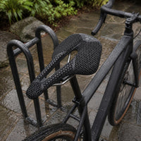 3D-Printed Bike Saddle Lattice Cycling Gear Metal Rail Mount for Mountain Biking