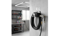Space-Saving Garden Hose Storage Rack Easy Installation Wall Mounted Hose Holder Long-Lasting for Gardeners, Homeowners, Patio, Garage