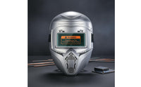 Auto Darkening Weldings Helmet Lightweight Metal-Joining Headgear Comfortable Guard Visor for Hobbyists, Workshop