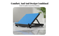 Non-Slip Surface Calf Stretcher Board Stable Triangular Design Adjustable Incline Board High Weight Capacity Leg Stretching Pedal Heavy-Duty Steel Frame for Athletes, Office Workers, Mindful Movement Practice Practitioners, Home, Workout, Gym