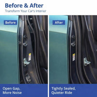 Door Seal Strip for Quiet Driving, Universal Car Door Rubber Seal Strip, Automot #variant:A-pillar Adhesive Type