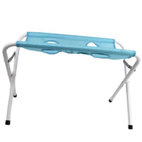 Foldable Pet Grooming Sling with Stand Adjustable Dog Grooming Stand with Sling Freestanding Bath Support Breathable
