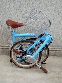 DayDayBike Front Basket for Folding Bikes, Metal, 33x26 cm, 5 kg Capacity