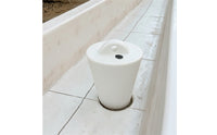 Tapered Manure Plug Cone-Shaped Drain Drain Closure with Handle Livestock Drain Drain Closure for Farmers, Drainage Conduits, Farms